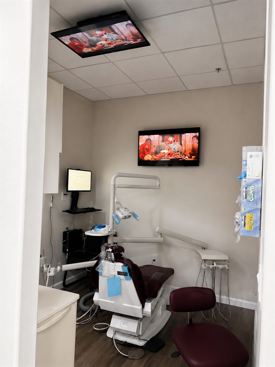 Anthem Dental Menifee treatment room with patient chair
