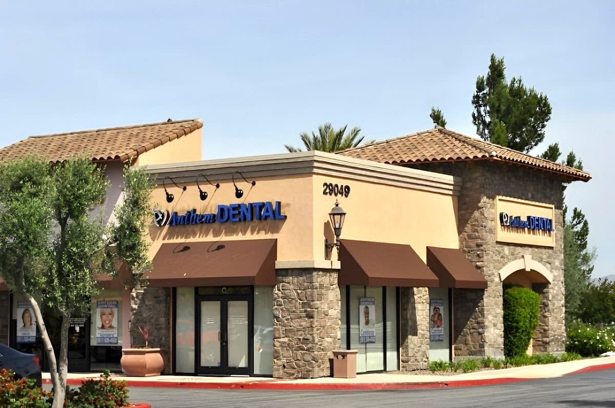 Anthem Dental Temecula office exterior on Overland Drive